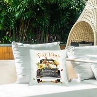 Stupell Industries Fall Vibes Truck Outdoor Printed Pillow