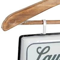 White Iron Farmhouse Wall Décor