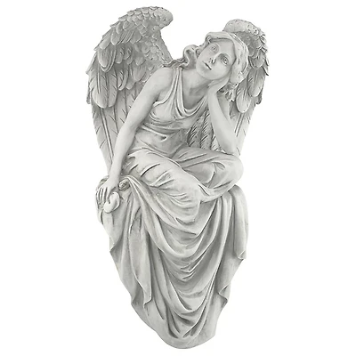 Design Toscano 18.5" Resting Grace Sitting Angel Sculpture