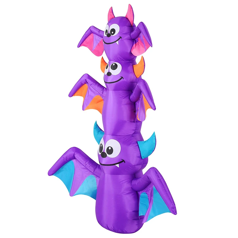 6ft. Airflowz Inflatable Halloween Bat Stack