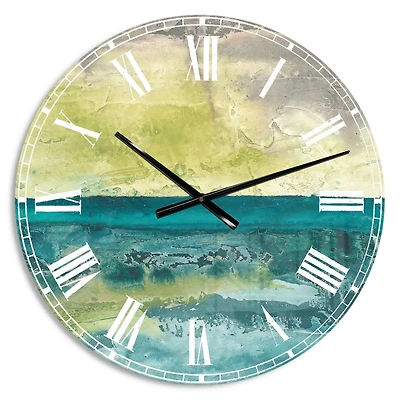 Designart 'Beyond The Horizon I Traditional Wall Clock