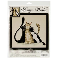 Design Works™ Kitty Trio Counted Cross Stitch Kit