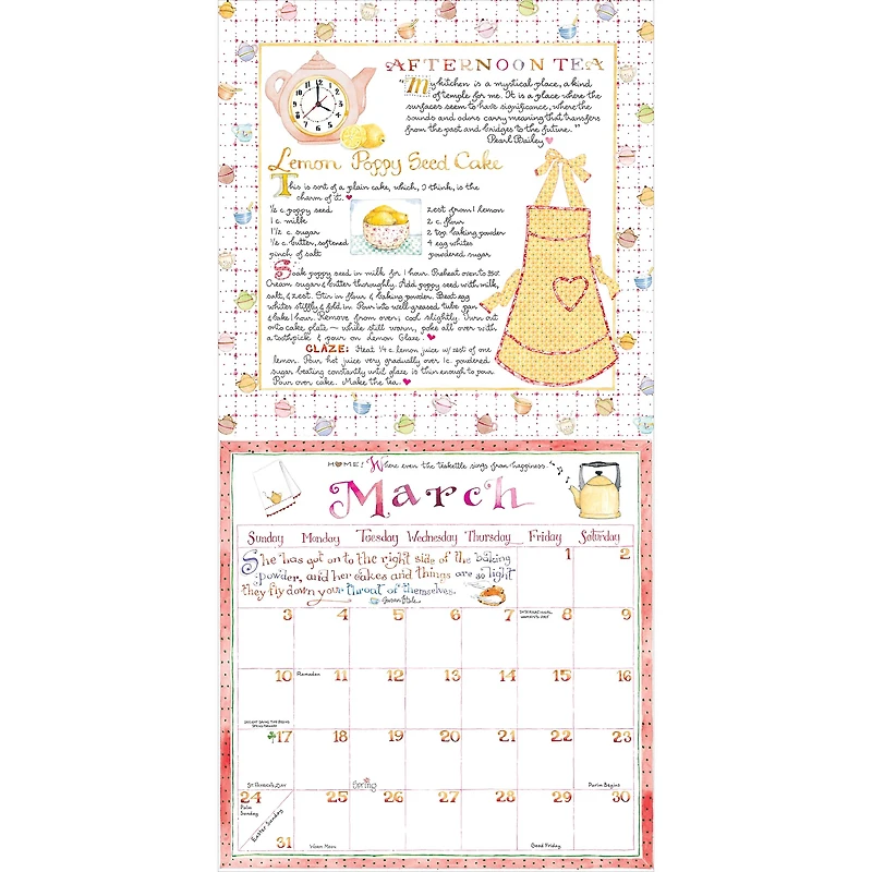 TF Publishing 2024 Susan Branch Wall Calendar