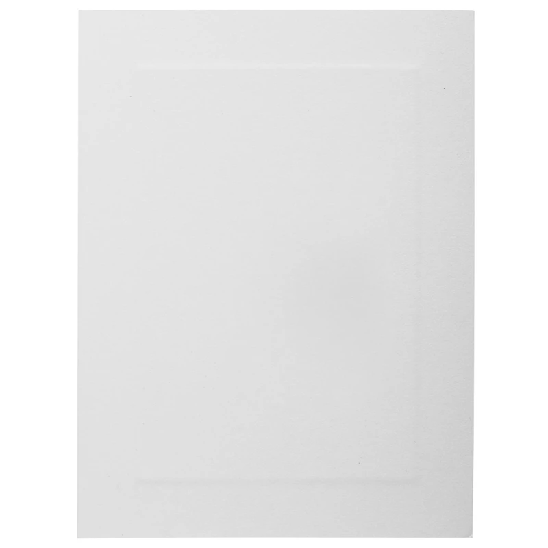JAM Paper A7 White Blank Foldover Cards with Panel