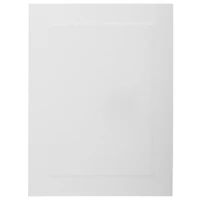 JAM Paper A7 White Blank Foldover Cards with Panel