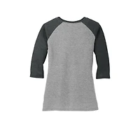 District® Women's Perfect Tri® 3/4-Sleeve Raglan Adult T-Shirt
