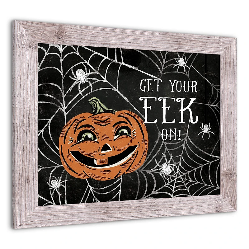 Get Your Eek On 16" x 20" Western White Framed Print