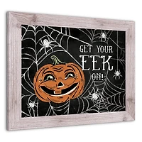 Get Your Eek On 16" x 20" Western White Framed Print