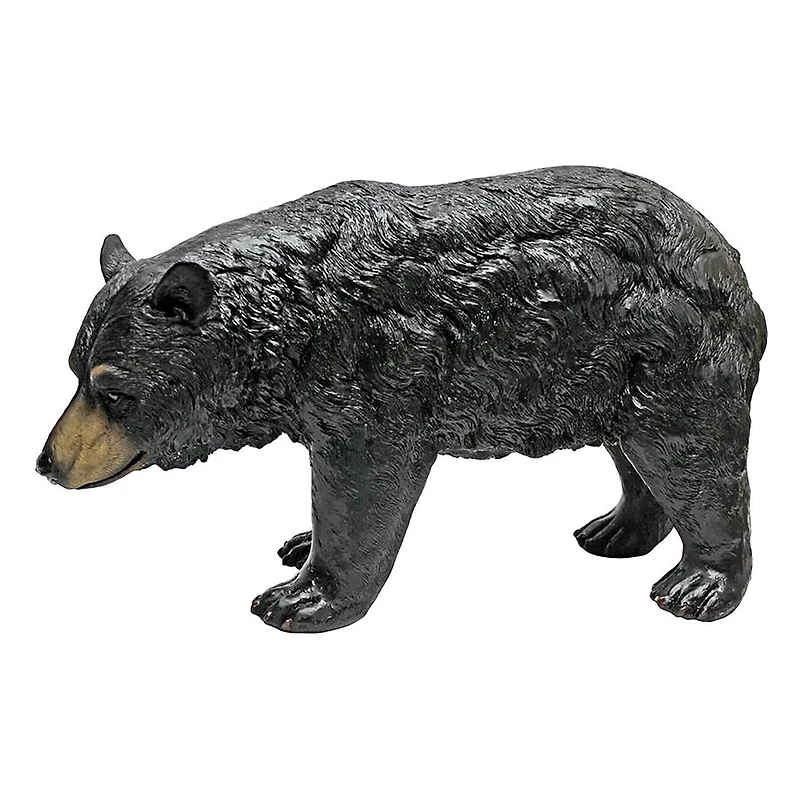 Design Toscano 15" North American Black Bear Walking Statue