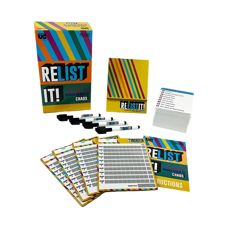 Relist It! - The Game that Brings Order to Chaos