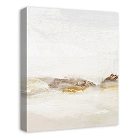 Warm Soft Waves 16" x 20" Canvas Wall Art