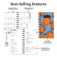 2026 Citrus Small Weekly Monthly Planner