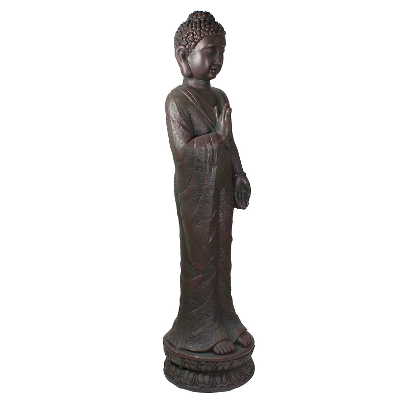 33" Standing Buddha Outdoor Garden Statue