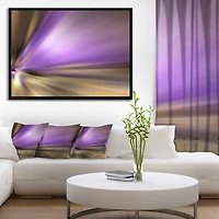 Designart - Bright Purple Shade Upward