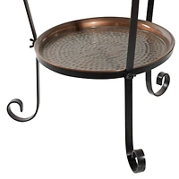 35" Copper Metal Rustic Wine Bucket