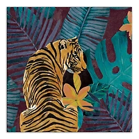Jungle Tiger Canvas Wall Art