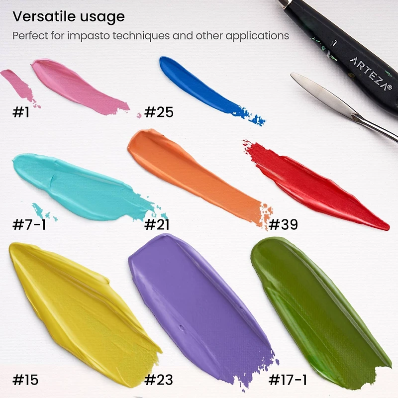 Arteza® 8 Piece Palette Knives Set