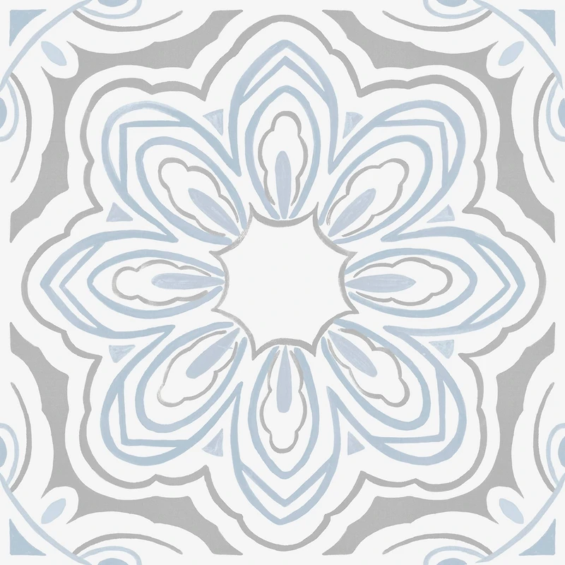 FloorPops Morris Peel & Stick Floor Tiles