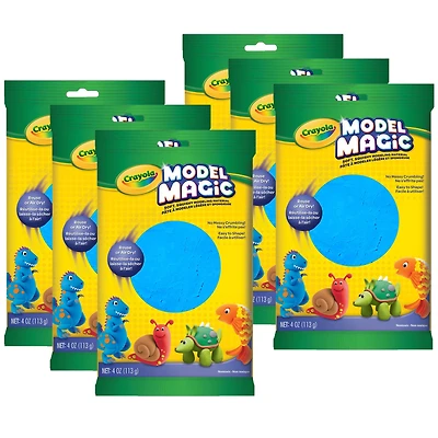 Crayola® Model Magic® 4oz. Blue Modeling Compound, 6ct.