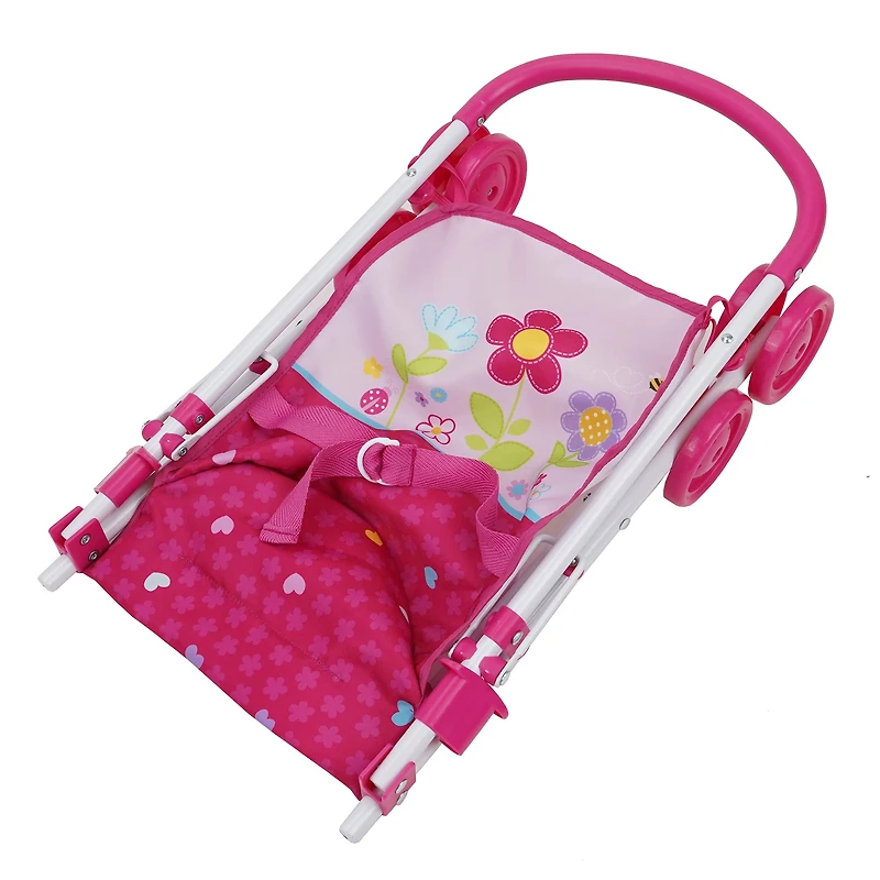 509 Crew Garden Stroll n' Doll Set with 14'' Baby Doll