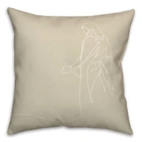 Risen Bible Pillow 2 18" x 18" Throw Pillow