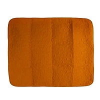 Hello Honey® Mustard & Charcoal Cotton Blend Quilted Baby Blanket