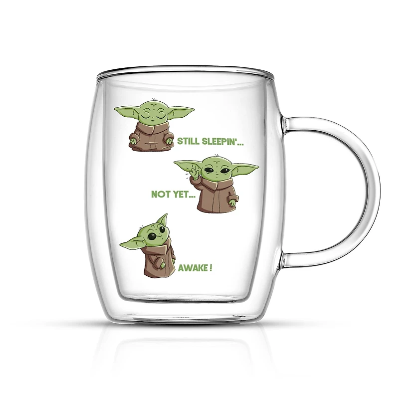 JoyJolt® Star Wars™ The Mandalorian™ 13.5oz. Double Wall Mugs, 2ct.