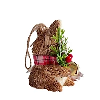 5" Sisal Fox Natural Ornament by Ashland®