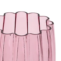 8" Pink Glass Tabletop Vase by Ashland®
