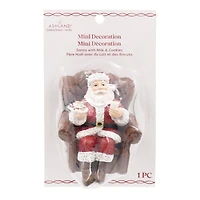 Mini Santa Sitting in Armchair Decoration by Ashland®