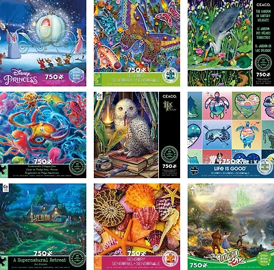 Assorted Deluxe 750 Piece Puzzle