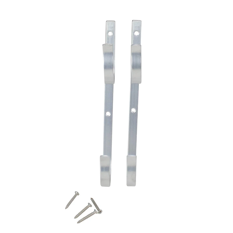 Pool Central 8.5" Silver Pole Hangers Set