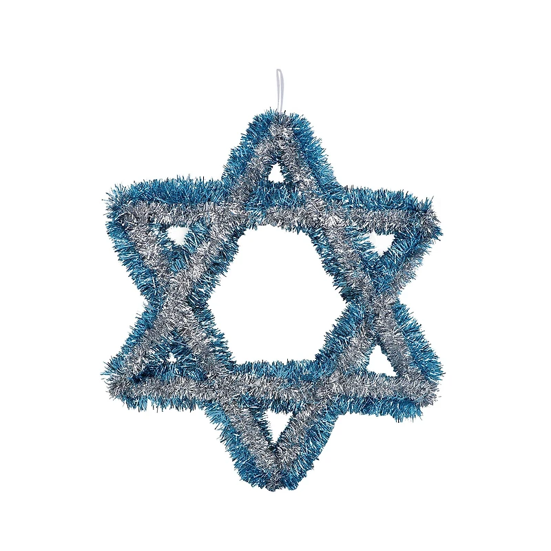18" Tinsel Star of David by Ashland