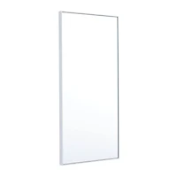 White Contemporary Wall Mirror