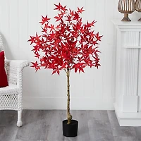 4ft. Autumn Maple Artificial Fall Tree
