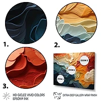 Designart "Biomorphism Organic Forms V" Modern Wall Art Living Room