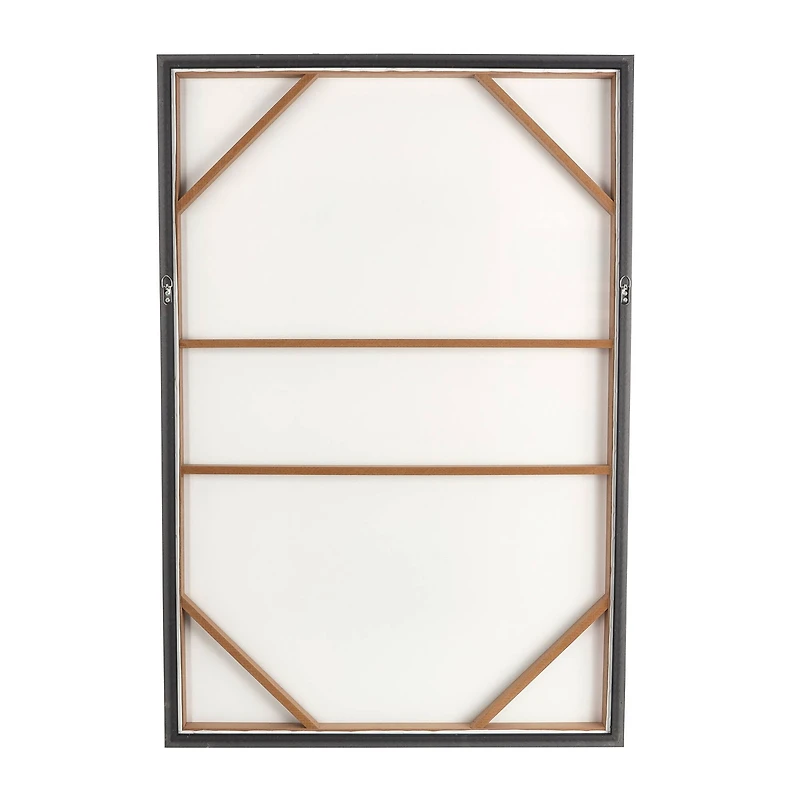 Red & Orange Leopard Framed Wall Art