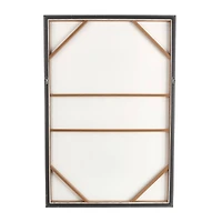 Red & Orange Leopard Framed Wall Art