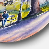 Designart - Castel Through The Trees of The Park