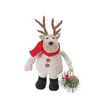 Plush Holiday Characters Tabletop Décor Set, 8", 9" & 10.5"