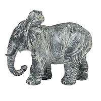 Hello Honey® 7.75" Distressed Gray Elephant Figurine Décor