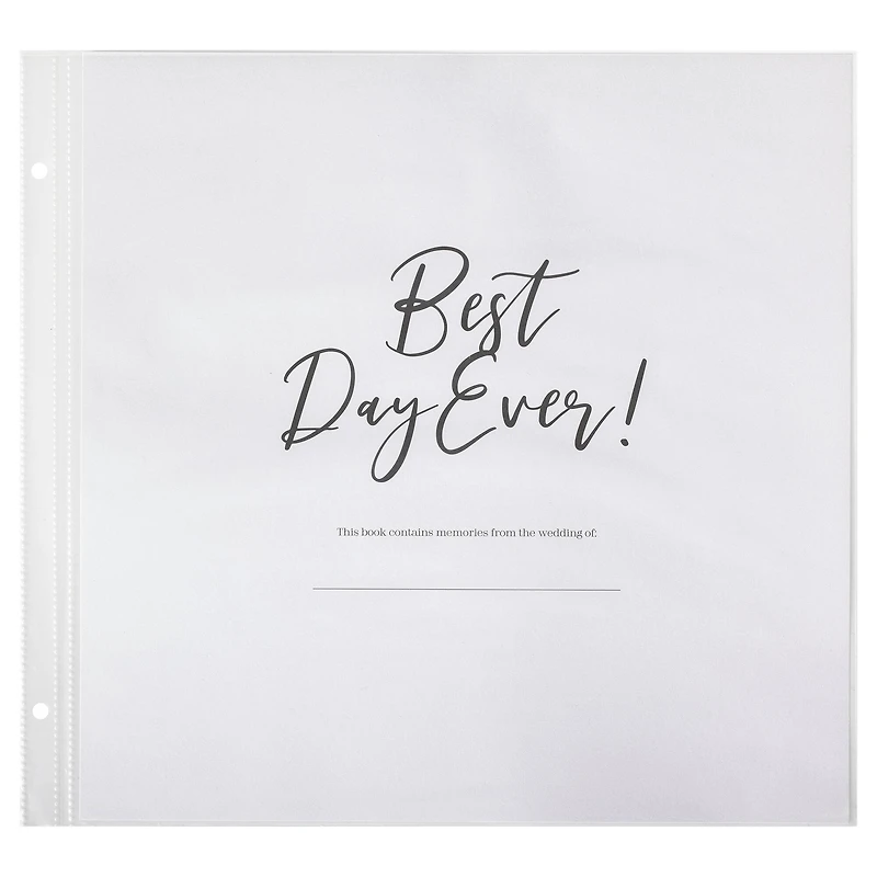 12" x 12" Best Day Ever Guided Scrapbook Layouts by Recollections™