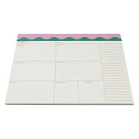 Assorted 10" x 7.5" Month Week Planner by Fab Finds