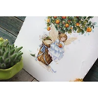 MP Studia Orange Fairy Cross Stitch Kit