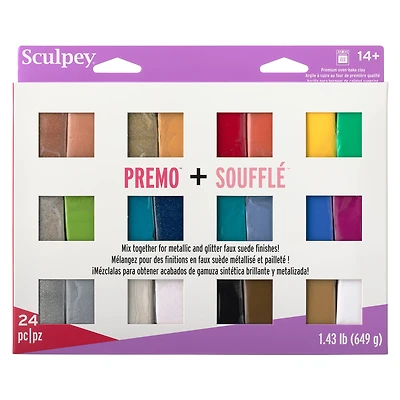 1.4lb. Sculpey® Premo™ & Soufflé™ Oven-Bake Clay