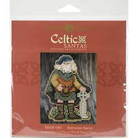 Mill Hill® Celtic Santas Scotland Santa Counted Cross Stitch Kit