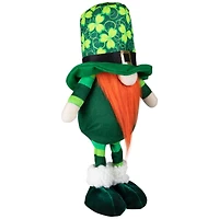 12.5" Standing Gnome Shamrock St Patrick's Day Decorative Figurine