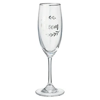 6 Pack: Silver Groom Toasting Flute by Celebrate It™