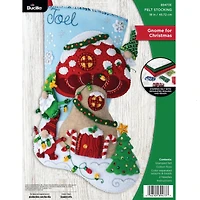 Bucilla® Gnome for Christmas Felt Stocking Kit