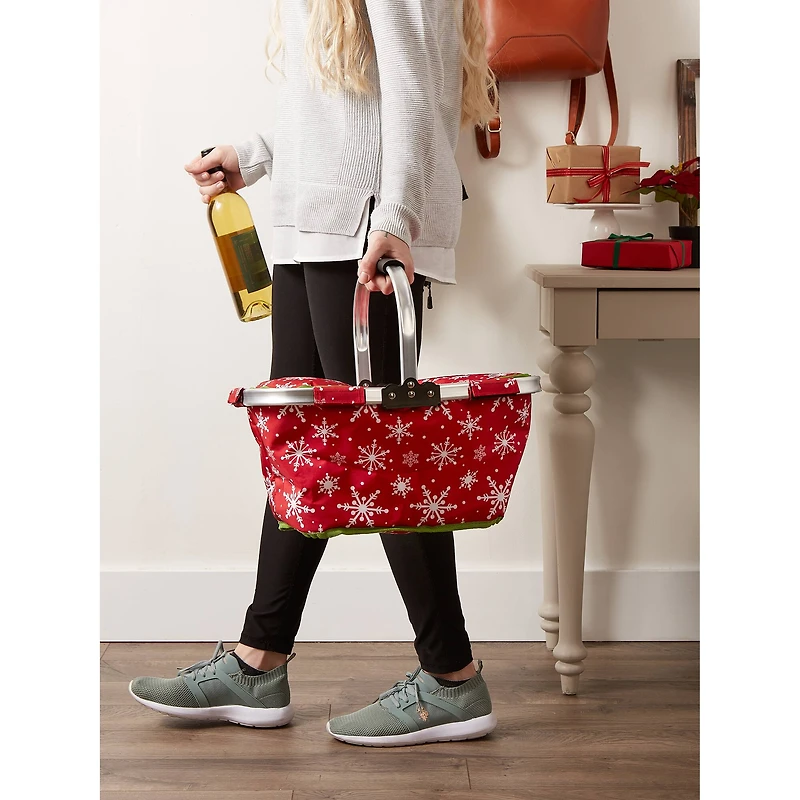 DII® Snowflake Market Tote